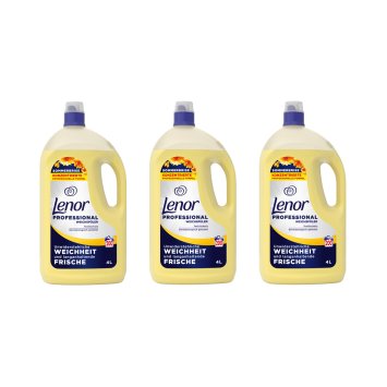 Lenor Professional Weichspüler Konzentrat Sommerbrise 4000ml 3er Pack