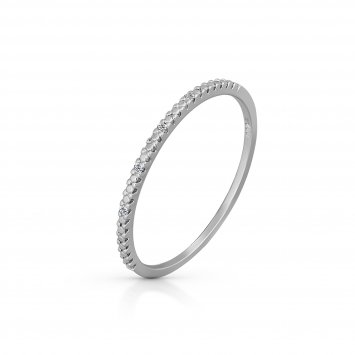 Ring 585 Gold mit 4x Brillant zus. 0,02ct.