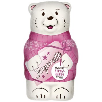 Yogurette Eisbär Hohlfigur mit weißer Schokolade und Joghurt 75g