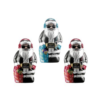 Lindt Hello Xmas Rocks Weihnachtsmann Hohlfigur 140g 3er Pack