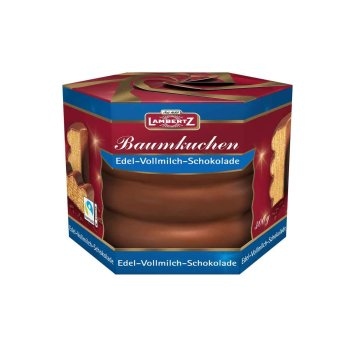 Lambertz Baumkuchen Vollmilch Edel Vollmilch Schokolade 300g