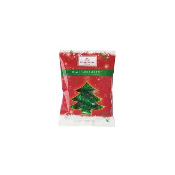 Niederegger Weihnachts Schmuck Blätterkrokant fünf Zapfen 85g