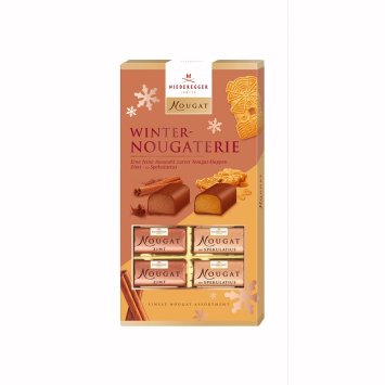 Niederegger Winter Nougaterie Zimt Spekulatius Nougat Happen 200g