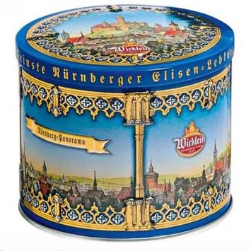Wicklein Feinste Nürnberger Elisen Lebkuchen in der Dose 200g