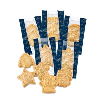 Schulte Weihnachts Mix 80 Packungen portioniert zu je 2 Stück 1200g