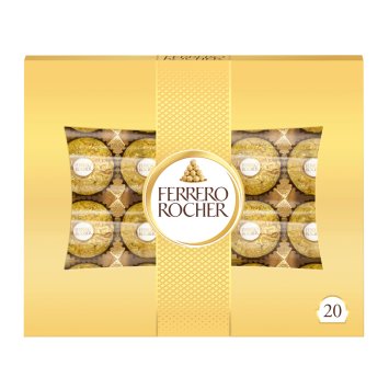 Ferrero Rocher Knusprige Nuss-Pralinen-Spezialität Packung 250g