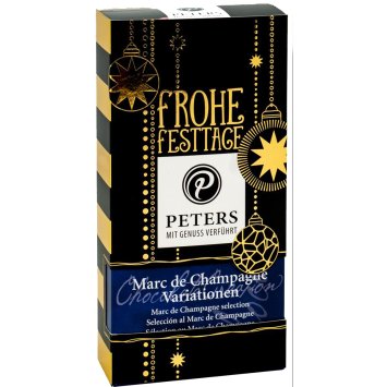 Peters Frohe Festtage Marc de Champagne Trüffel Variationen 100g