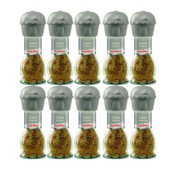 Kotanyi Curry Gewürzmühle raffiniert pikant würzig 45g 10er Pack