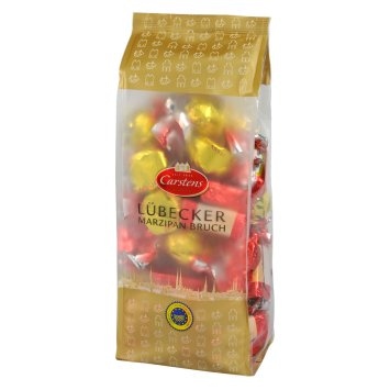 Carstens Lübecker Marzipan Bruch mit Zartbitterschokolade 500g