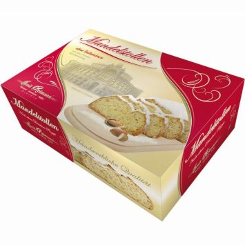 Emil Reimann Mandelstollen mit Mandelstückchen und Puderzucker 500g