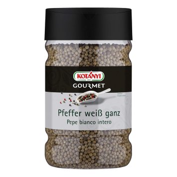 Kotanyi Pfeffer weiß ganz Großverbraucher und Gastronomie 750g