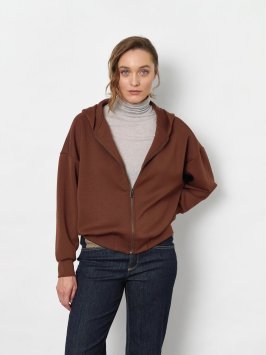 Kapuzensweatjacke Emilia