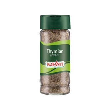Kotanyi Thymian würzig mediterran gerebelt und getrocknet 14g