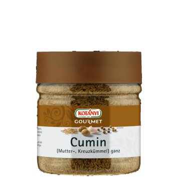 Kotanyi Gourmet Cumin ganz getrocknet leicht bitter Kreuzkümmel 140g