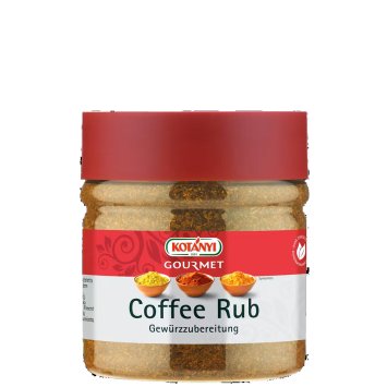 Kotanyi Coffee Rub Gewürzzubereitung mit Kaffee und Paprika 210g