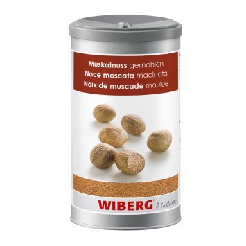 Wiberg Muskatnuss gemahlen würziges leicht süßliches Aroma 550g