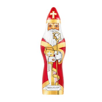 Riegelein Nikolaus Hohlkörper aus Vollmilchschokolade mit Kakao 60g