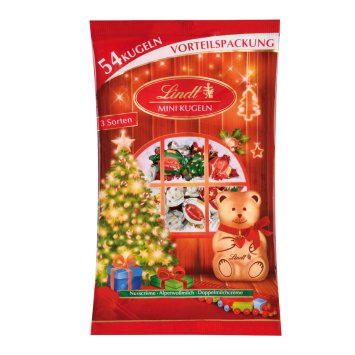 Lindt XXL Mischbeutel für Kinder Alpenvollmilch Schokolade 268g