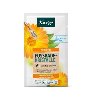 Kneipp Fussbadekristalle mit Calendula und Orangenöl pflegend 40g