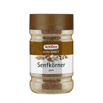 Kotanyi Senfkörner ganz Großverbraucher und Gastronomiebetriebe 680g