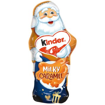 kinder Schokolade Weihnachtsmann Milky Caramel Hohlfigur 110g