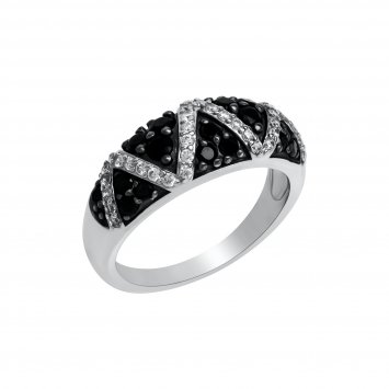 Ring 925 Sterling Silber rhodiniert