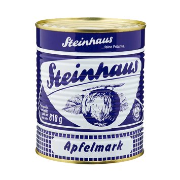 Steinhaus Apfelmark feine Früchte Genuss ohne Zuckerzusatz 850ml