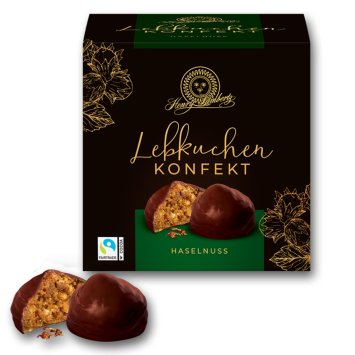 Lambertz Lebkuchenkonfekt mit Haselnuss Mini Lebkuchen 175g