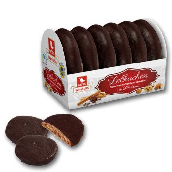 Weiss Weissella Lebkuchen feine weiche Oblaten Lebkuchen 200g
