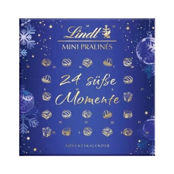 Lindt Adventskalender Mini Pralinés feine Auswahl Packung 125g