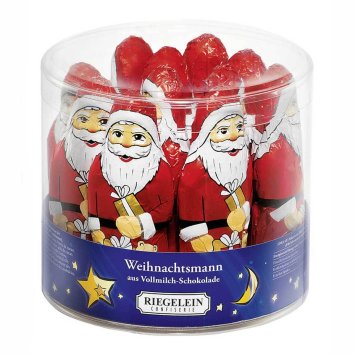 Riegelein Weihnachtsmann aus feiner Vollmilchschokolade 275g