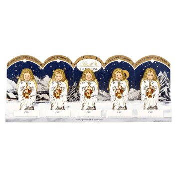 Lindt Mini Engel Figuren aus Alpenvollmilch Chocolade 50g 3er Pack