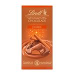 Lindt Weihnachtschocolade Classic mit Zimt und Koriander 100g 4er Pack