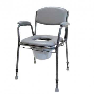 Höhenverstellbarer Toilettenstuhl