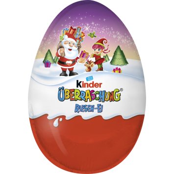 Kinder Überraschung Riesen Ei Rosa mit Toller Überraschung 220g