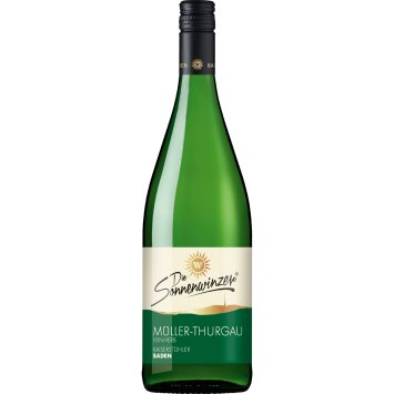 Baden Kaiserstühler Müller Thurgau Qualitätswein Weißwein 1000ml