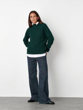Loose-fit-Jeans Jenny Palazzo