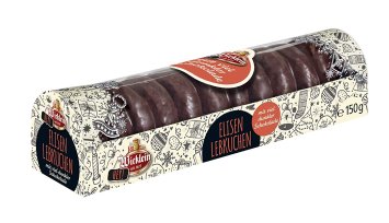 Wicklein Hey Mini Elisen Lebkuchen dunkle Schokolade 150g 6er Pack