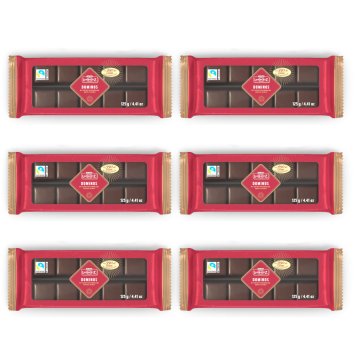 Lambertz Aachener Dominos Zartbitter Vollmilchschokolade 125g 6er Pack