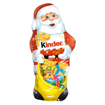 Kinder Schokolade Weihnachtsmann aus Vollmilchschokolade 160g