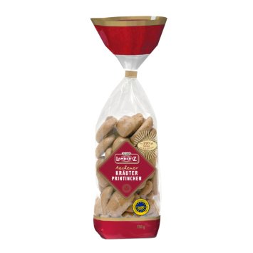 Lambertz Aachener Mini Kräuter Printinchen mit Kandiszucker 150g
