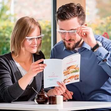 Einstellbare Korrekturbrille