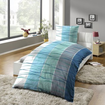 Bettwäsche Microfaser-Satin