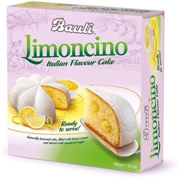 Bauli italienischer Hefekuchen Limoncello Zitronencremefüllung 400g