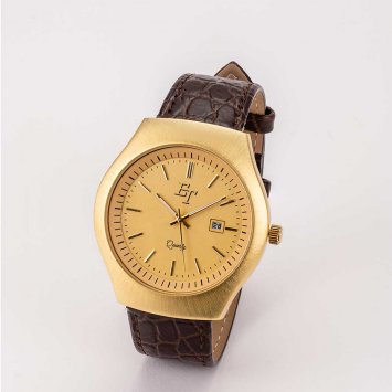 Ihr Geschenk: Armbanduhr "Gold"