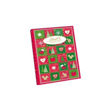 Lindt Mini Tisch Adventskalender Frohes Fest mit Schokolade 115g