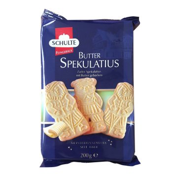 Schulte Butter Spekulatius feiner Spekulatius in Butter gebacken 200g