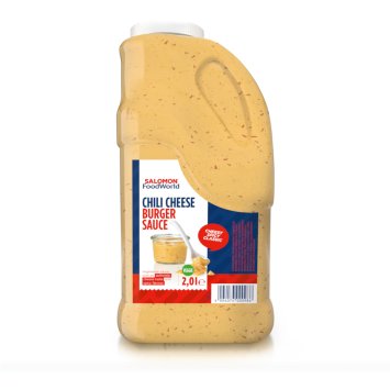 Salomon Chili Cheese Burger Sauce Pikante Würzsauce mit Chili 2000ml