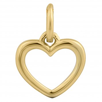 Anhänger Gold 375 Herz-Motiv