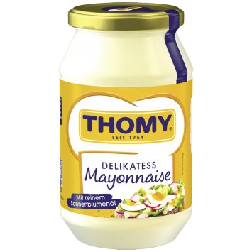 Thomy Delikatess Mayonnaise cremig würzig im Geschmack 500ml